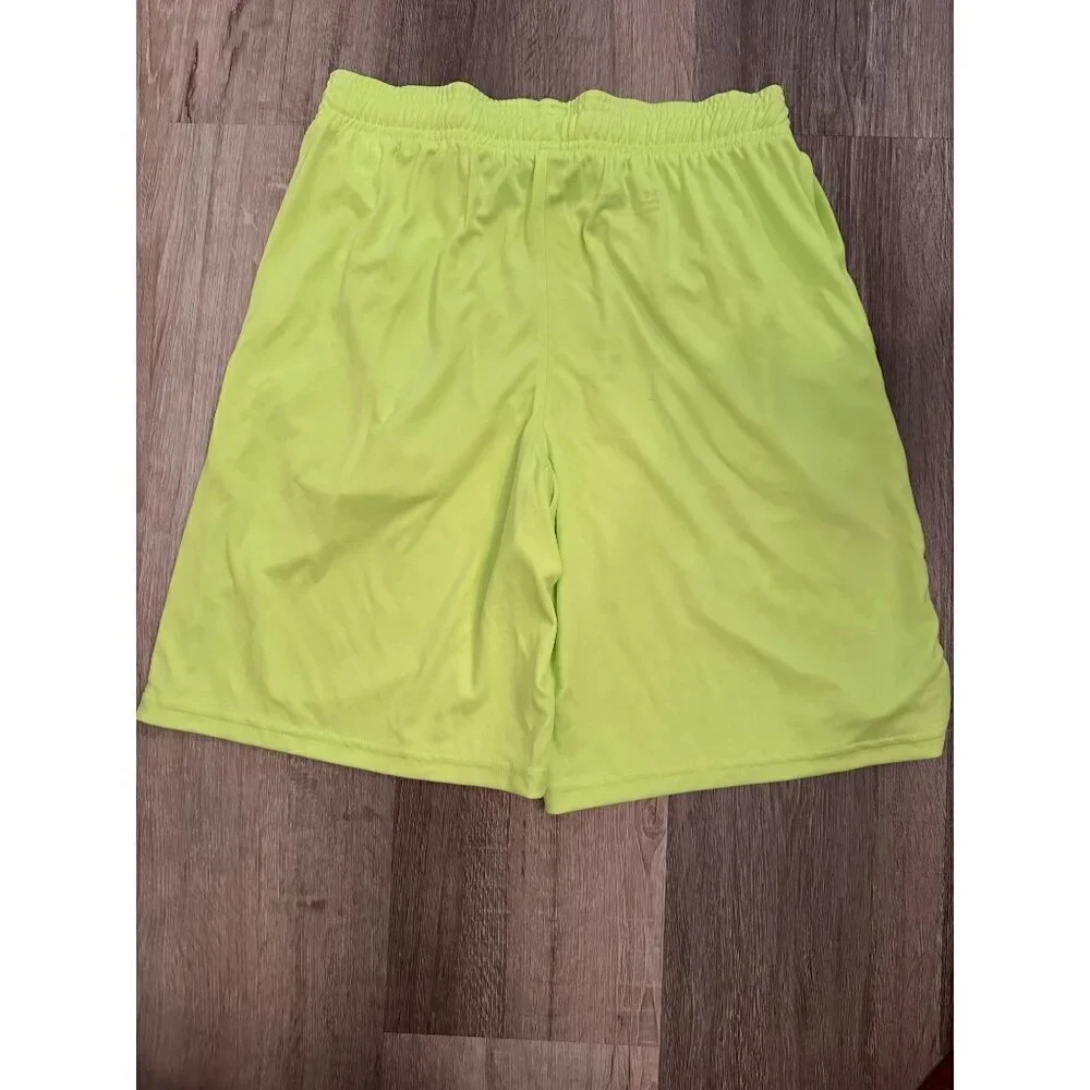 Under Armour Bright Yellow gym shorts size youth large